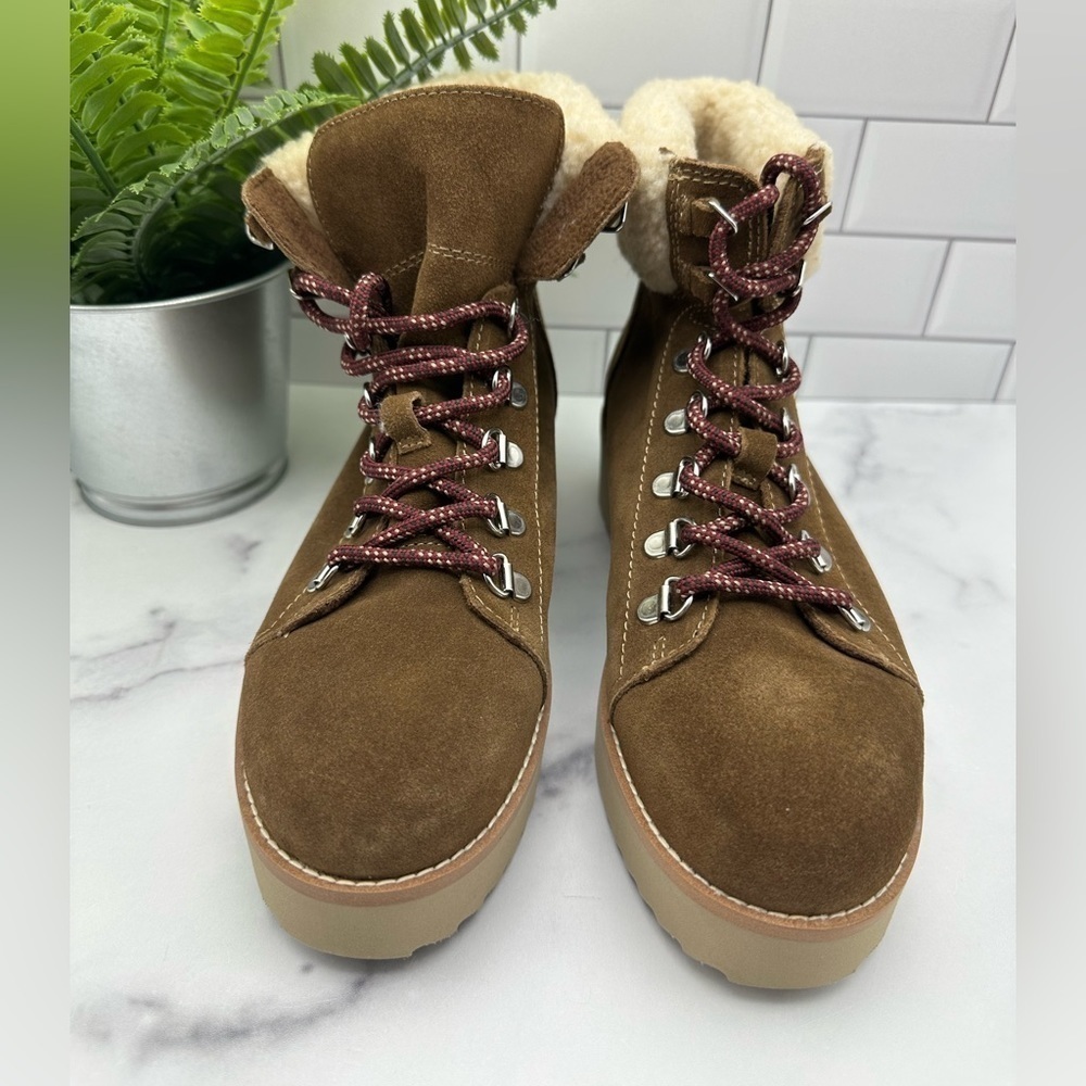 Nwt Sam Edelman Franc Hiking Boot Size 8 - Picture 2 of 6